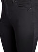 Super slim Amy jeans med h&oslash;y midje, Svart, Packshot image number 2