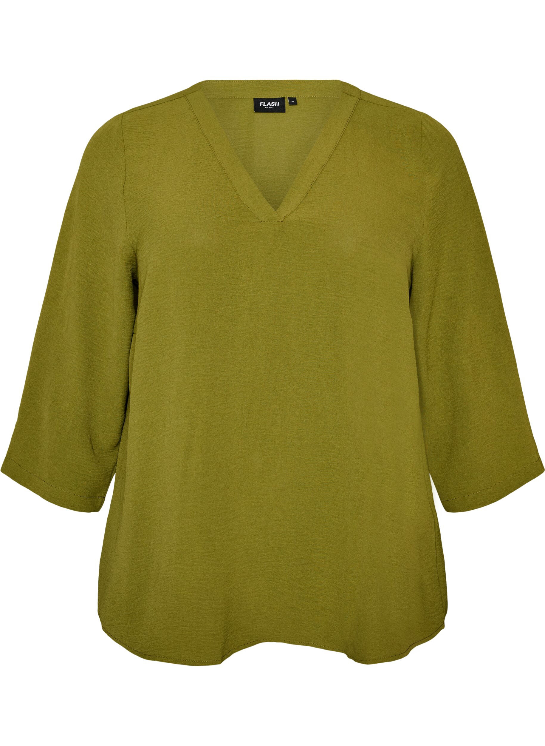 FLASH - Bluse med 3/4 ermer