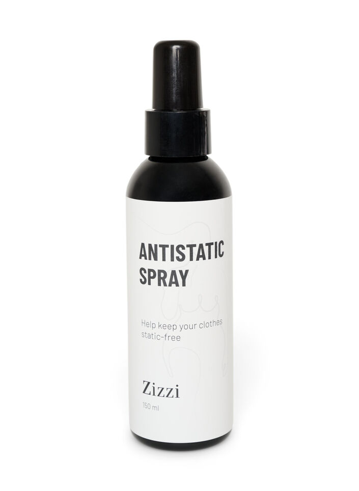 Antistatisk spray for kl&aelig;r, Svart, Packshot image number 0