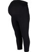 Mammaleggings med 3/4-lengde, Black, Packshot image number 0