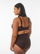 Bikinitruse med h&oslash;y midje, Brun, Model image number 1