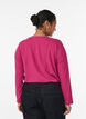 Basis jersey topp med lange ermer, Rosa, Model image number 2