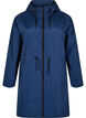 Flash - Lett parkas med hette, Bl&aring;, Packshot image number 0
