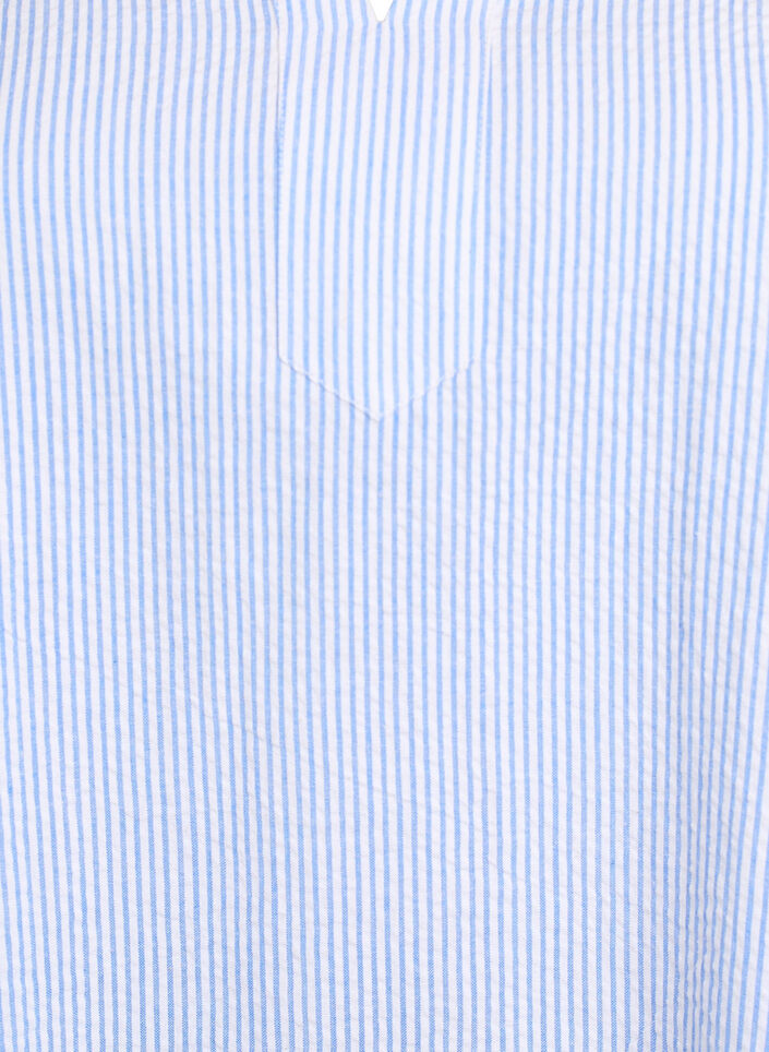 Kort, stripete kjole med volanger, Skyway Stripe, Packshot