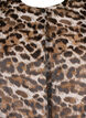Jacquard Leo jakke med puffede ermer, Brown Leo AOP, Packshot image number 2