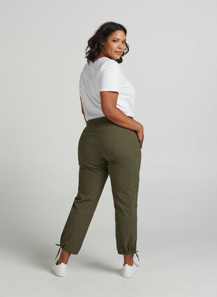 Behagelige bukser, Ivy green, Model image number 0