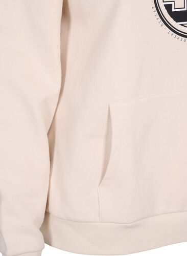 Hettegenser med lomme, Lilac Ash, Packshot image number 3