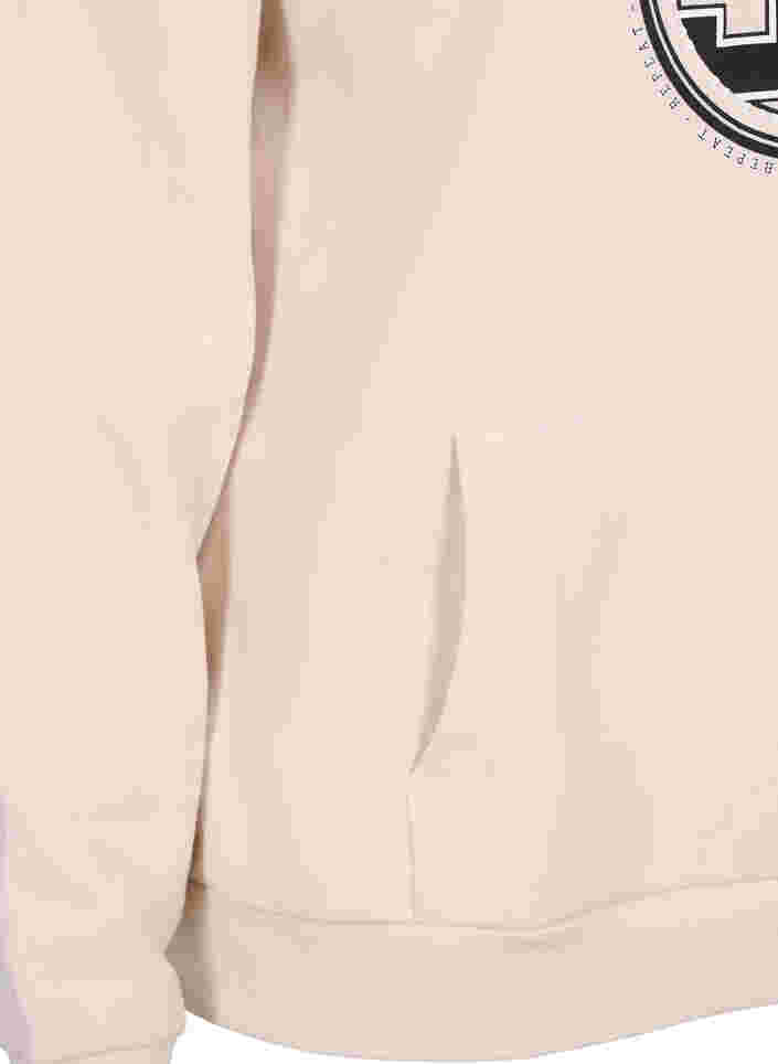 Hettegenser med lomme, Lilac Ash, Packshot image number 3