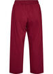 Joggebukser med lommer, R&oslash;d, Packshot image number 1