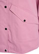 Kort v&aring;rjakke med avtagbar hette, Rosa, Packshot image number 3