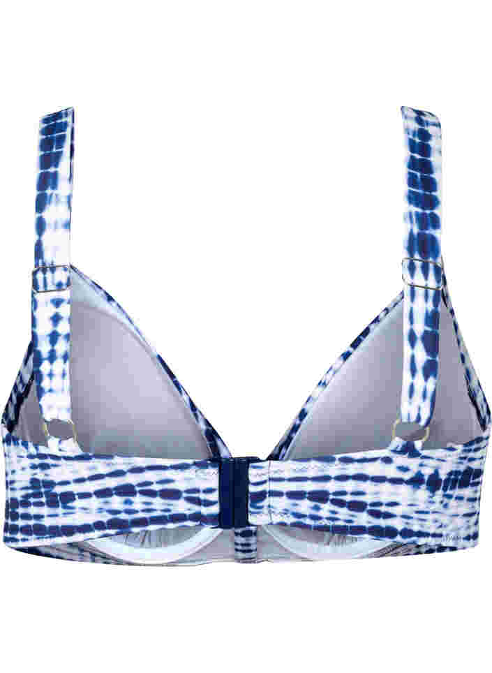 Bikinitopp med bøyle og løse innlegg, Tie Dye Print, Packshot image number 1