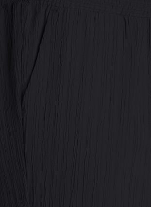 Zizzi FLASH - Bukse med høy midje og vide ben, Svart, Packshot image number 2