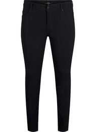 Slim fit bukser med lommer, Black