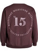 Genser med statement-detalj, Brun, Packshot image number 1