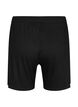 Løs shorts i viskose med ribb, Black, Packshot image number 1