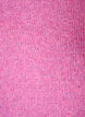 Melert strikkebluse med rund hals, Lilla, Packshot image number 2