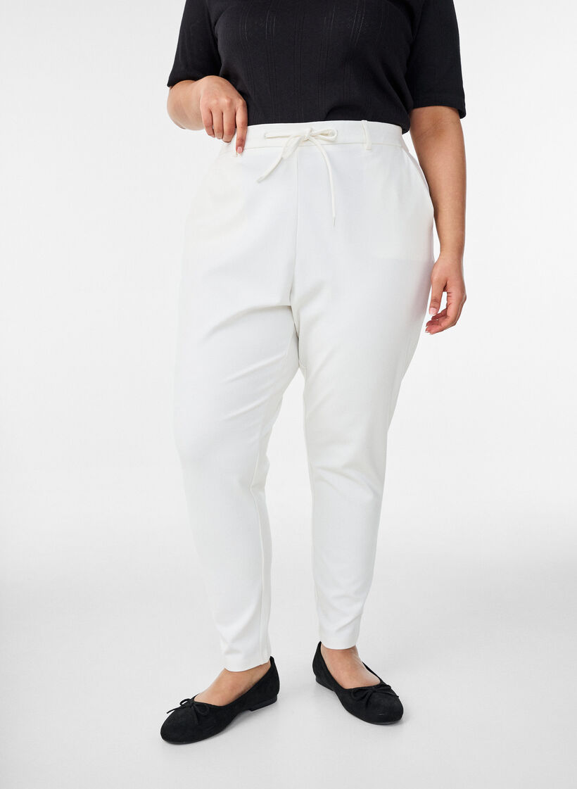 Besk&aring;rne Maddison bukser, Hvit, Model image number 2
