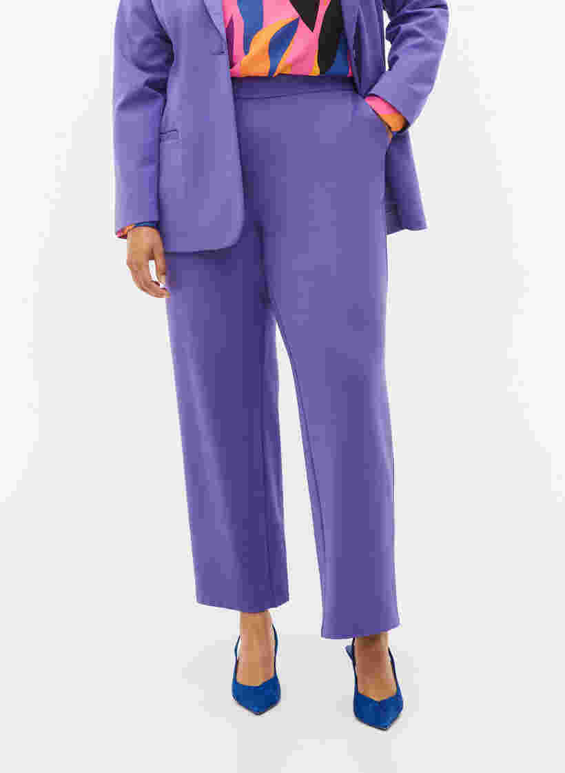 Bukser med vidde og lommer, Ultra Violet, Model image number 2