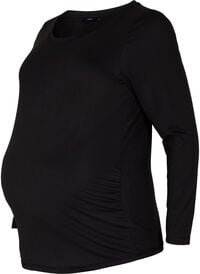 Basis genser til gravide med lange ermer