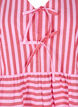 Bluse med striper og sløyfer, Rød, Packshot image number 2