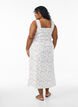 FLASH - Sommerkjole med brede stropper, Hvit, Model image number 1