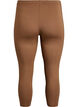 Basisleggings i viskose med 3/4-lengde, Brun, Packshot image number 1