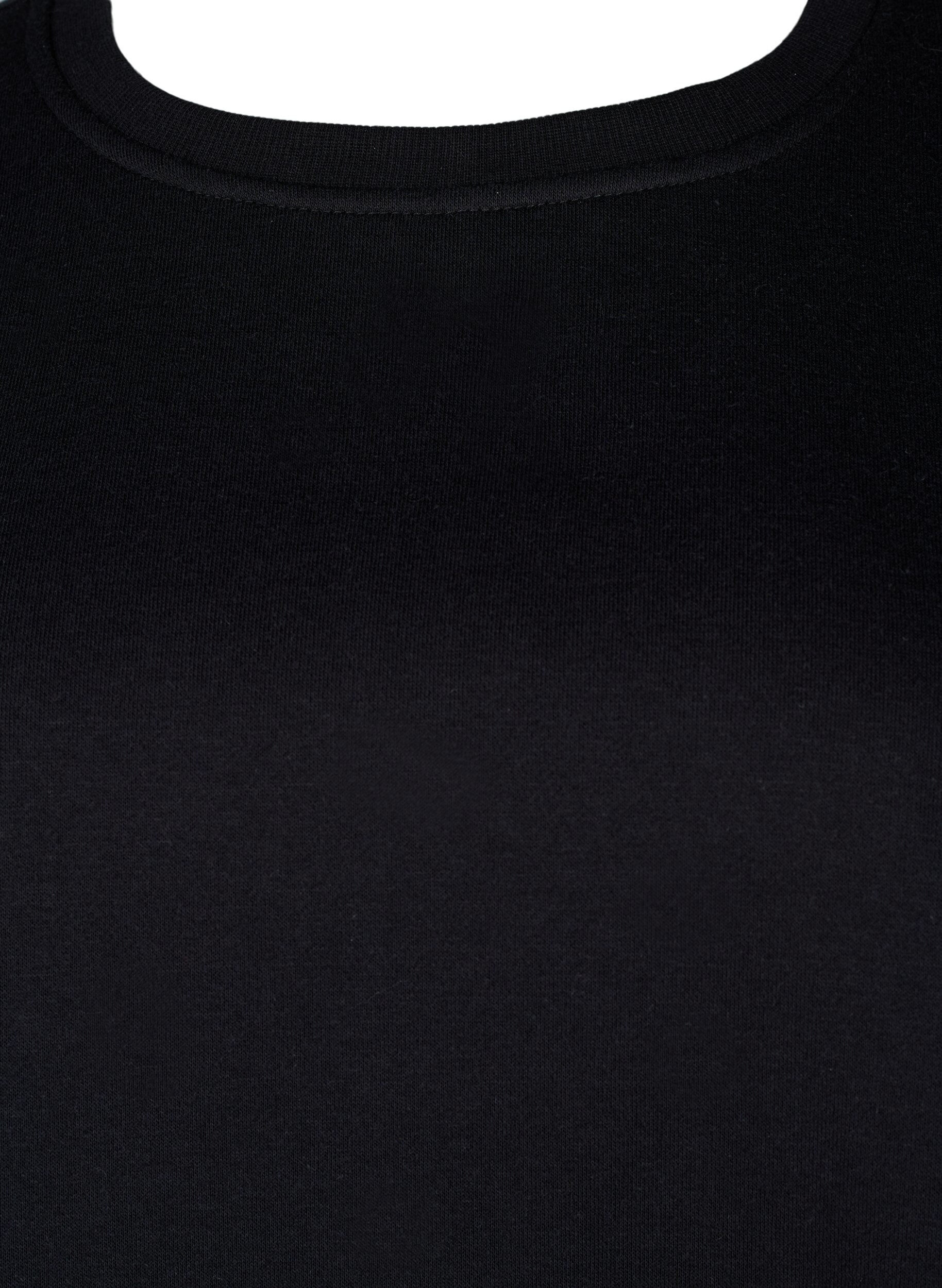 Zizzi Genser med perler, Black, Packshot image number 2