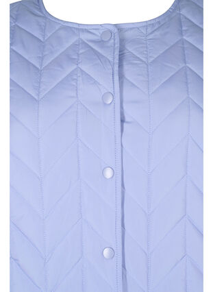 Quiltet jakke med knapper, Eventide, Packshot image number 2