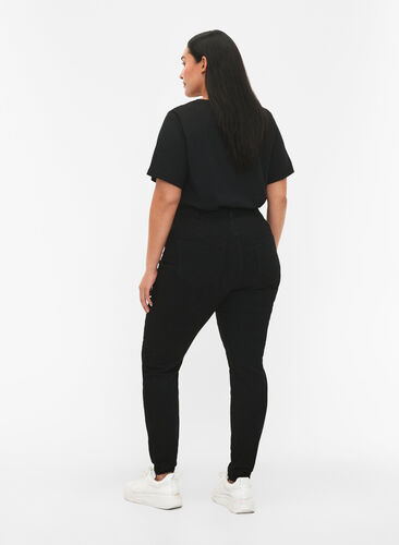 FLASH - Jeans med super slim passform, Black, Model image number 1
