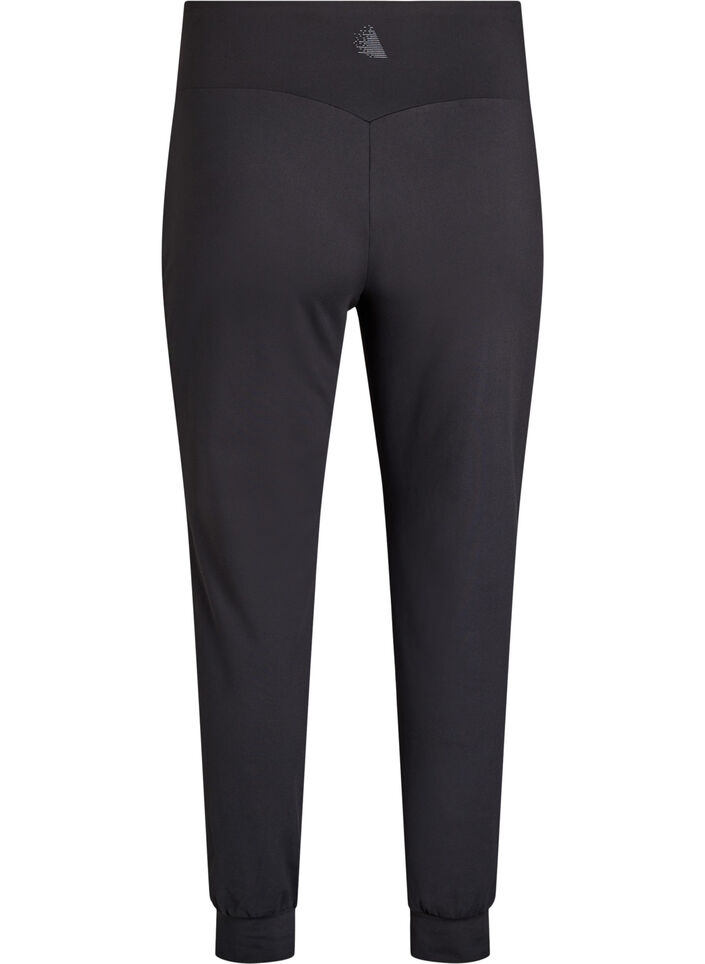 Joggebukser med lommer, Black, Packshot