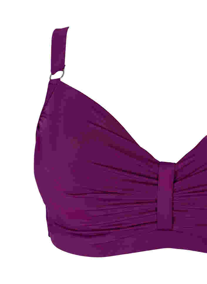 Bikinitopp, Dark Purple, Packshot image number 2