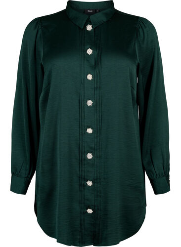 Lang skjorte med perleknapper, Scarab, Packshot image number 0