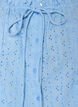 Ermel&oslash;s bluse med broderi anglaise og volanger, Bl&aring;, Packshot image number 2