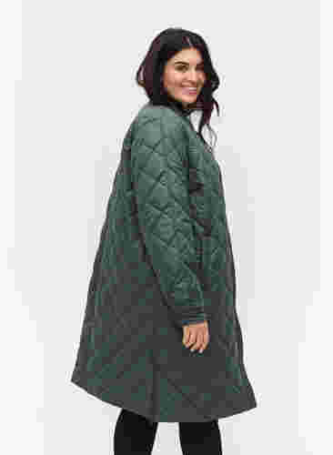 Quiltet jakke med lommer og splitt, Urban Chic, Model image number 1