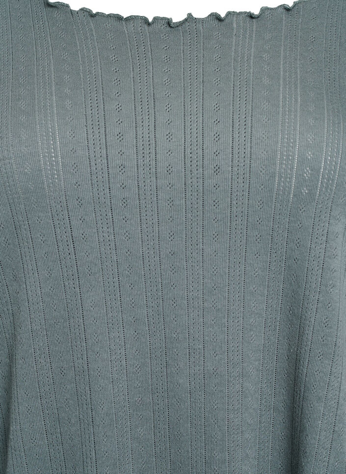 Nattkjole i organisk bomull, Grønn, Packshot image number 2