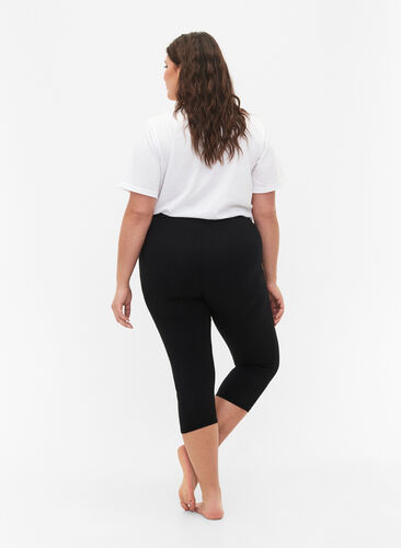 FLASH - 3/4-leggings, 2 stk., Black/Black, Model image number 1