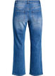 Jeans med forlommer og rette ben, Bl&aring;, Packshot image number 1