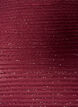 Bluse med tekstur og glitter, R&oslash;d, Packshot image number 2