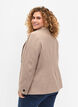 Melert blazer med splitt, Pumice Stone Mel., Model image number 1