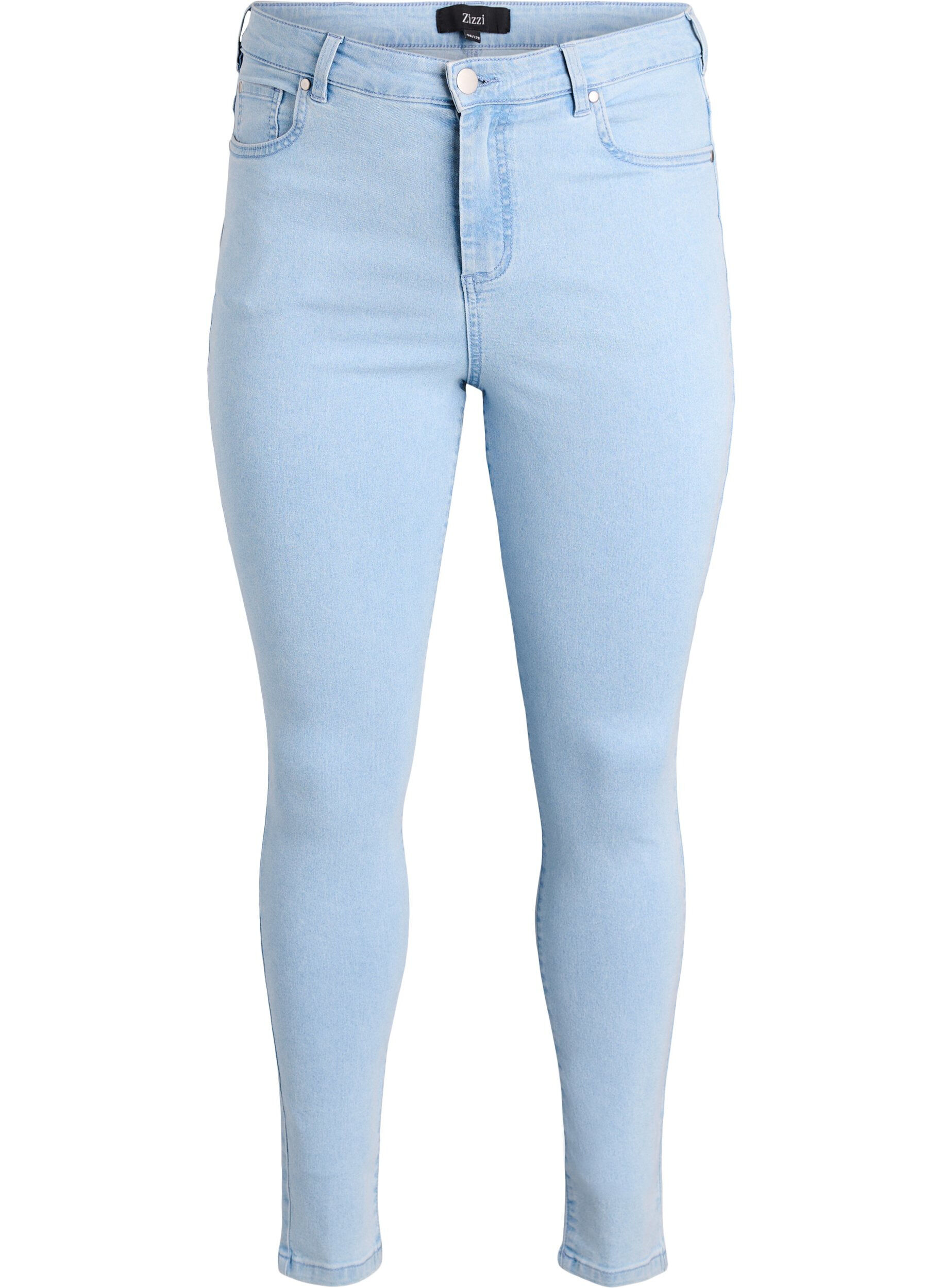 Amy super slim fit jeans med h&oslash;y midje