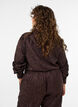 Skjorte med tone-i-tone paisleym&oslash;nster, Brun, Model image number 2