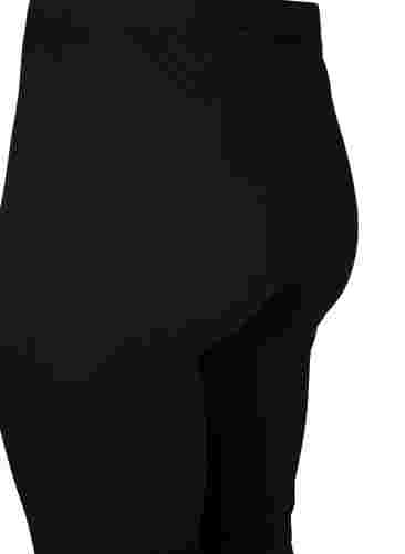 FLASH - leggings 2 stk., Black/Black, Packshot image number 3