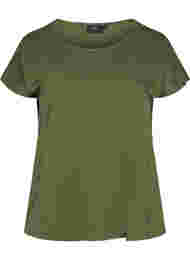 T-skjorte i bomullsmiks, Ivy Green