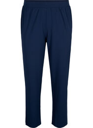 FLASH - Bukser med straight fit, Black Iris