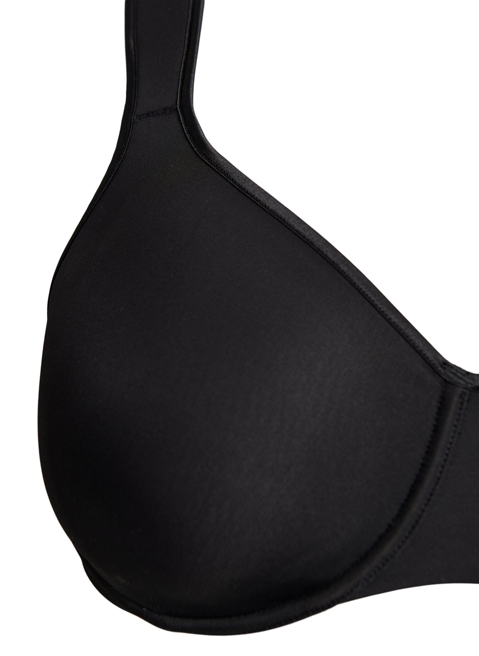 ZizziMinimizer-BH med polstrede stropper, Svart, Packshot image number 2