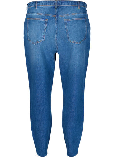 Cropped Mille mom fit jeans, Blue Denim 5, Packshot image number 1