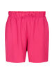 Shorts med lommer og elastisk linning, Rosa, Packshot image number 0