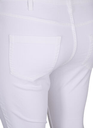Super slim Amy jeans med høyt liv, White, Packshot image number 3