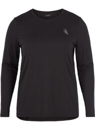 Treningsgenser med lange ermer, Black