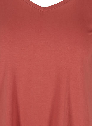 Basis t-skjorte, Marsala, Packshot image number 2